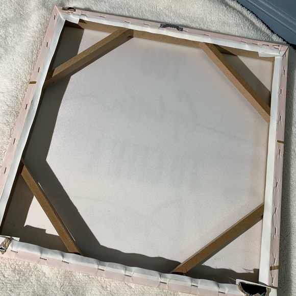 “Too Glam to Give a Damn” Canvas - Picture 4 of 4